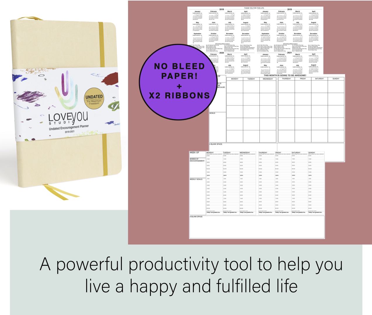 Undated Encouragement Planner