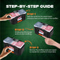 Automatic 2 Deck Card Game Shuffler