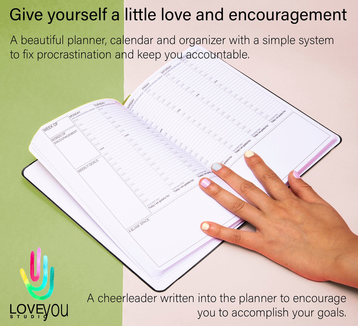 Undated Encouragement Planner